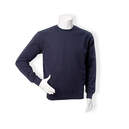Sweatshirt dunkelblau, Aufdruck weiß
