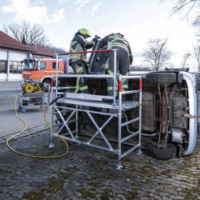 Rettungsplattform