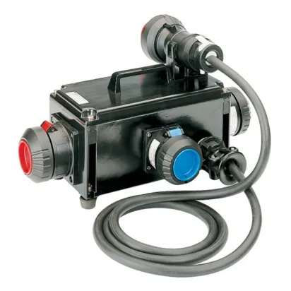 EX-Verteiler 1x230 V, 2x400 V, DIN EN 60079, ATEX-Zulassung