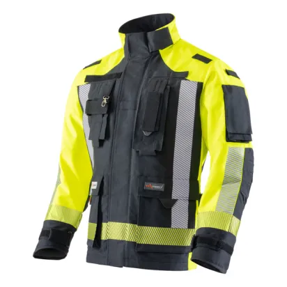 Einsatzjacke Guardian RSQ X-TREME® light, Nomex® NXT, Aufbau YA38-C, dunkelblau/HiVis gelb