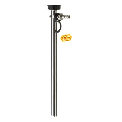 Pumpwerk FLUX aus Edelstahl