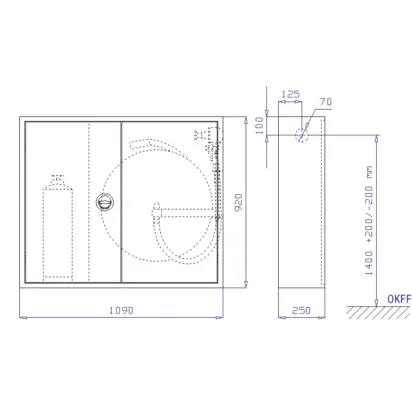 Wandhydrantenschrank S-SK II