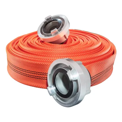 Druckschläuche TITAN COMBAT, neonorange, mit Druckkupplungen Easy-Fix