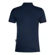 Herren Poloshirt, navy/rot