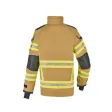 Einsatzjacke THL X-pro Solution, gold, Rückenschild FEUERWEHR leuchtgelb