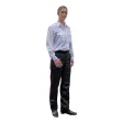 Uniformhose WATEX, schwarz mit Biese