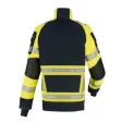 Einsatzjacke THL X-pro Solution, dunkelblau/leuchtgelb, Rückenschild leuchtgelb