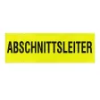 Klettschild 150x50 mm