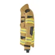 Einsatzjacke THL X-pro Solution, gold, Rückenschild FEUERWEHR silber reflektierend