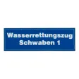 Klettschild 150x50 mm
