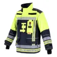 Einsatzjacke NTi®-112 Allrounder, schwarzblau/leuchtgelb