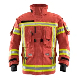 Einsatzjacke FIRE SURVIVOR BEAR X-TREME®, IB-TEX®, Aufbau ZA14, rot