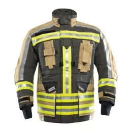 Einsatzjacke FIRE EXPLORER BEAR X-TREME® light, IB-TEX®, Aufbau YA14, dunkelblau/gold