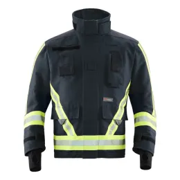 Einsatzjacke FIRE BLAZE DRAG BASIC PLUS, Nomex® NXT®, Aufbau WA17, dunkelblau