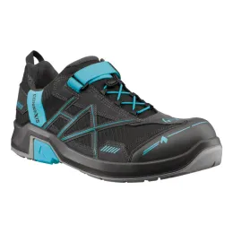 Damen-Sicherheitsschuh HAIX® CONNEXIS SAFETY T Ws S1 LOW, dunkelgrau/türkis