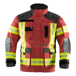 Einsatzjacke Guardian RSQ X-TREME® light, Nomex® NXT, Aufbau YA38-A, rot/dunkelblau