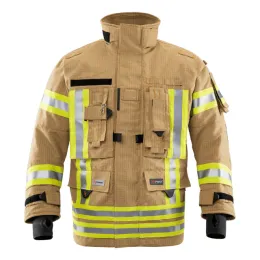 Einsatzjacke FIRE SURVIVOR LOOP X-TREME®, PBI® MATRIX, Aufbau ZA03, gold