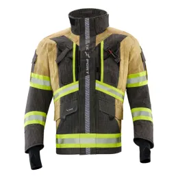 Einsatzjacke FIRE EVO ONE BEAR X-TREME® EVOLUTION, IB-TEX®, Aufbau EA14, dunkelblau/gold