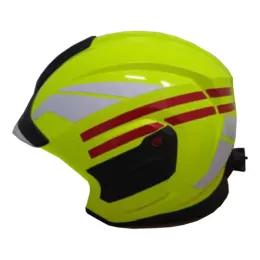 Helmstreifen für HEROS-titan, am Helm montiert