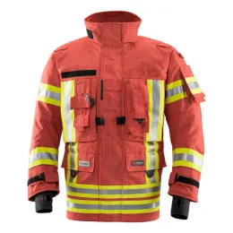 Einsatzjacke FIRE SURVIVOR LOOP X-TREME® light, IB-TEX®, Aufbau YA14, rot