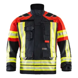 Jacke FIRE RECON WILDLAND, schwarzblau/rot