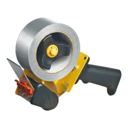 Handabroller mit 1 Rolle Gewebeklebeband
