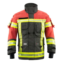 Einsatzjacke SURVIVOR TTFS BEAR Bi-Color X-TREME® light, IB-TEX®, Aufbau YA14, dunkelblau/rot