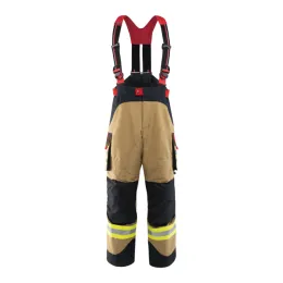 Einsatzhose FIRE PHOENIX DRAG X-TREME® light, Nomex® NXT, Aufbau YA16-A, gold/dunkelblau