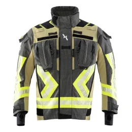Einsatzjacke FIRE X-FLASH BEAR X-TREME® light, IB-TEX®, Aufbau YA14, dunkelblau/gold