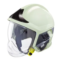 Feuerwehrhelm MSA GALLET F1 XF, Visier klar, Beleuchtungsmodul