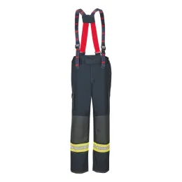 Bundhose THL, schwarzblau, Reflex segmentiert