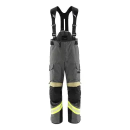 Einsatzhose FIRE X-FLASH DRAG X-TREME®, IB-TEX®, Aufbau ZA14, dunkelblau/gold