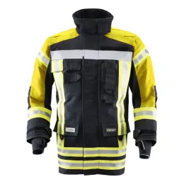 Einsatzjacke FIRE BREAKER ACTION NOVA Bi-Color X-TREME® light, Nomex® NXT, Aufbau YA16, dunkelblau/gelb