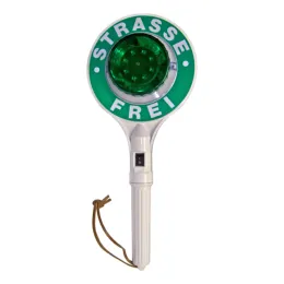 Anhaltestab LED plus FEUERWEHR/STRASSE FREI, beidseitig beleuchtet