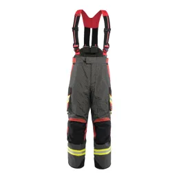 Einsatzhose FIRE EXPLORER DRAG X-TREME® light, IB-TEX®, Aufbau YA14, dunkelblau/rot
