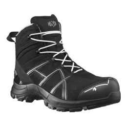 Schnürschuh BLACK EAGLE® SAFETY 40.1 MID, schwarz/silber