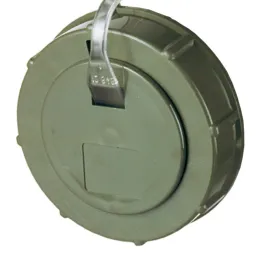 Bajonett-Verschlussdeckel am Band