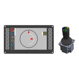 Einbaudisplay mit kleinem Joystick