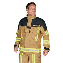 Einsatzjacke GAROS G30, gold/schwarzblau